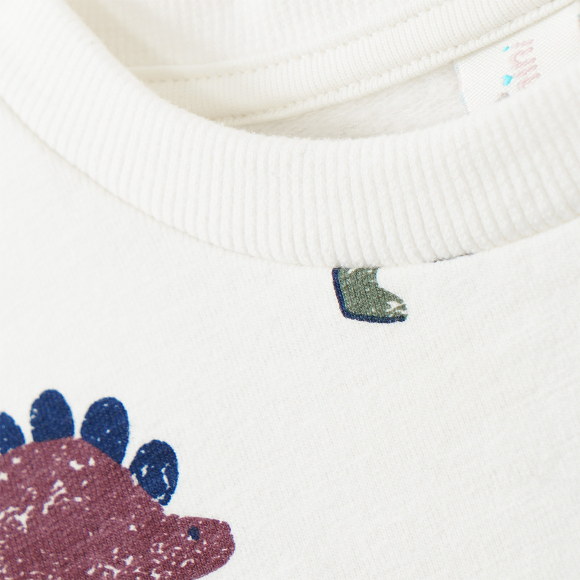 Baby Sweatshirt mit Dino-Allover