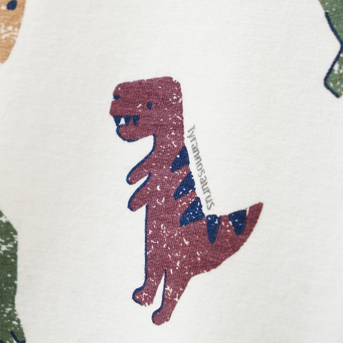 Baby Sweatshirt mit Dino-Allover