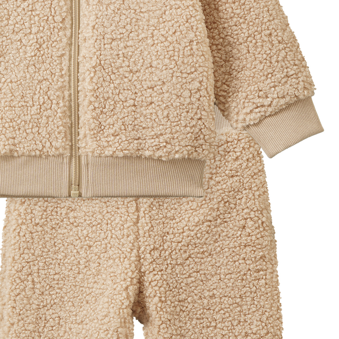 Baby Set aus Teddyplüsch