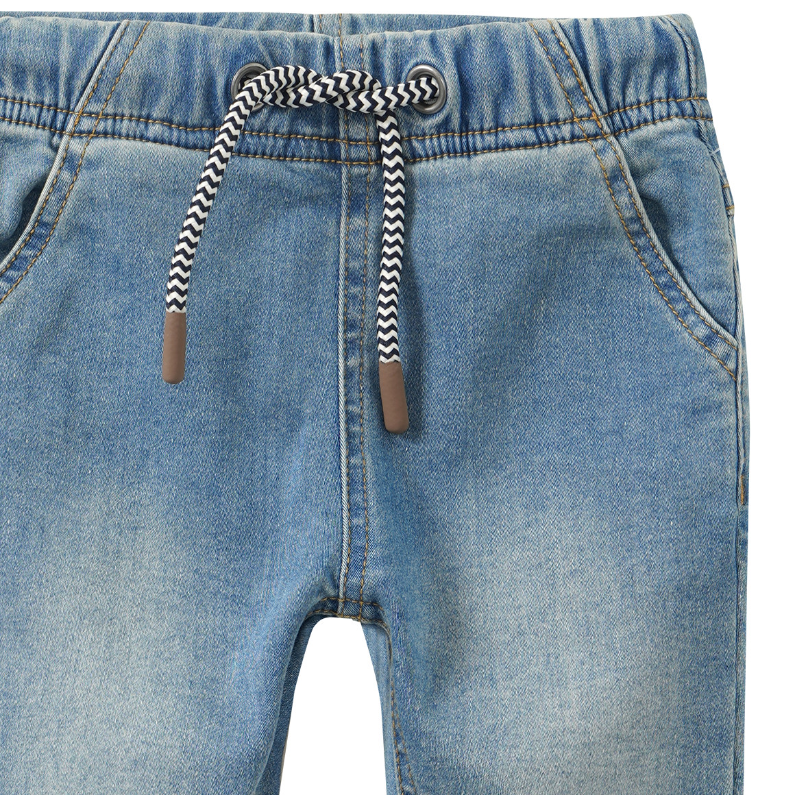Baby Jeans mit Used-Waschung