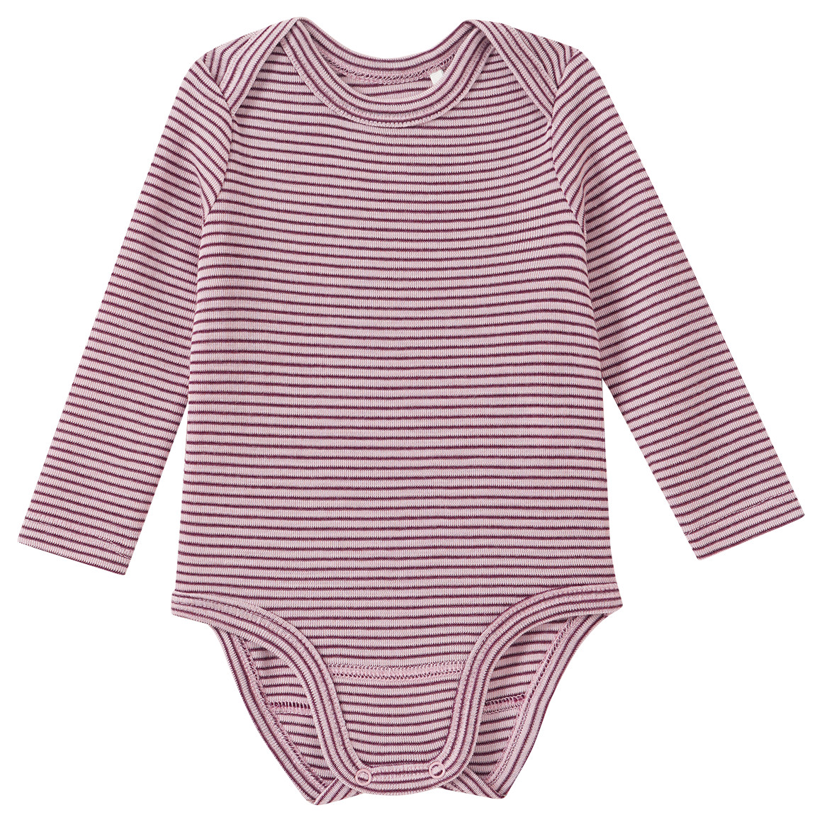 Baby Wolle-Seide-Body mit Schlupfkragen