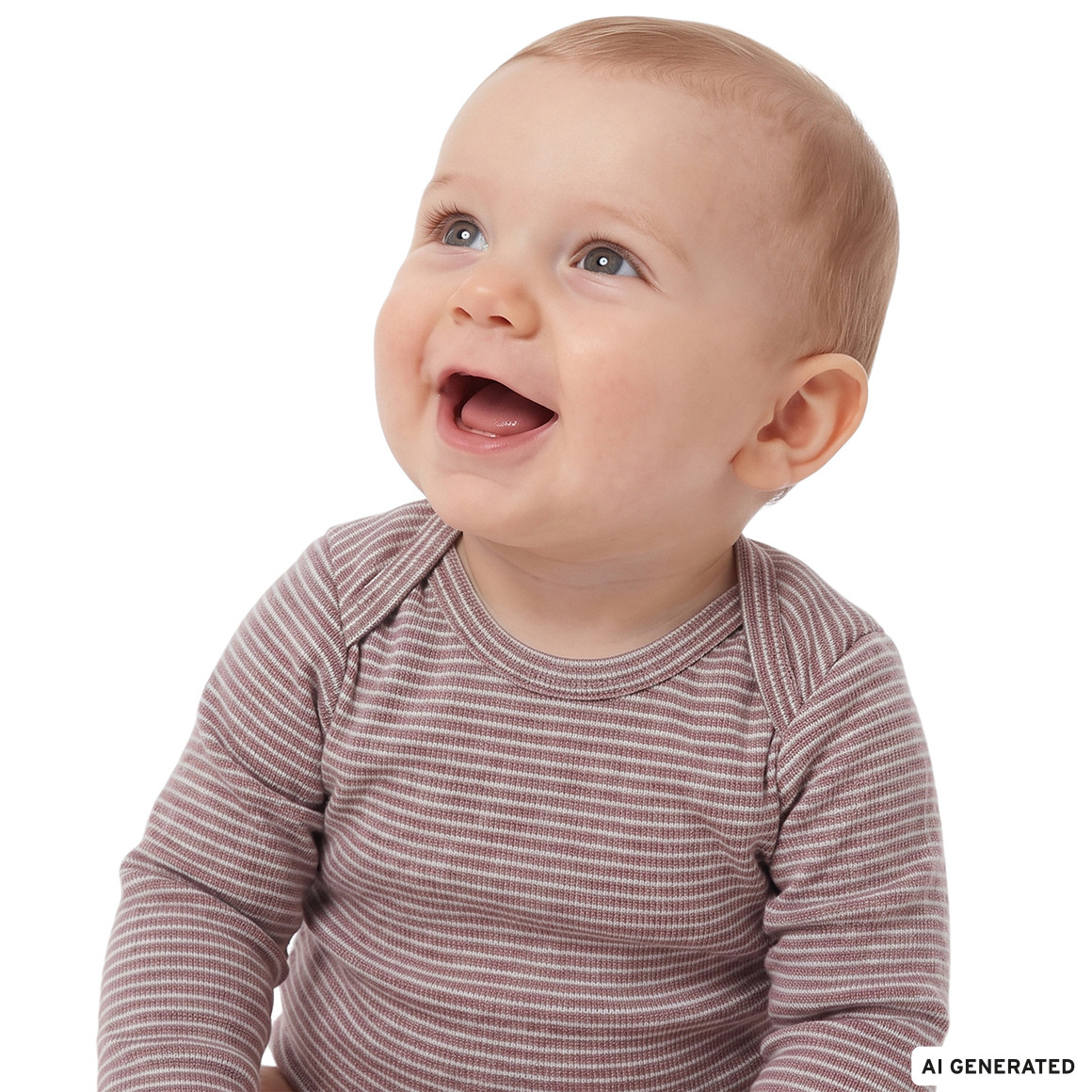 Baby Wolle-Seide-Body mit Schlupfkragen