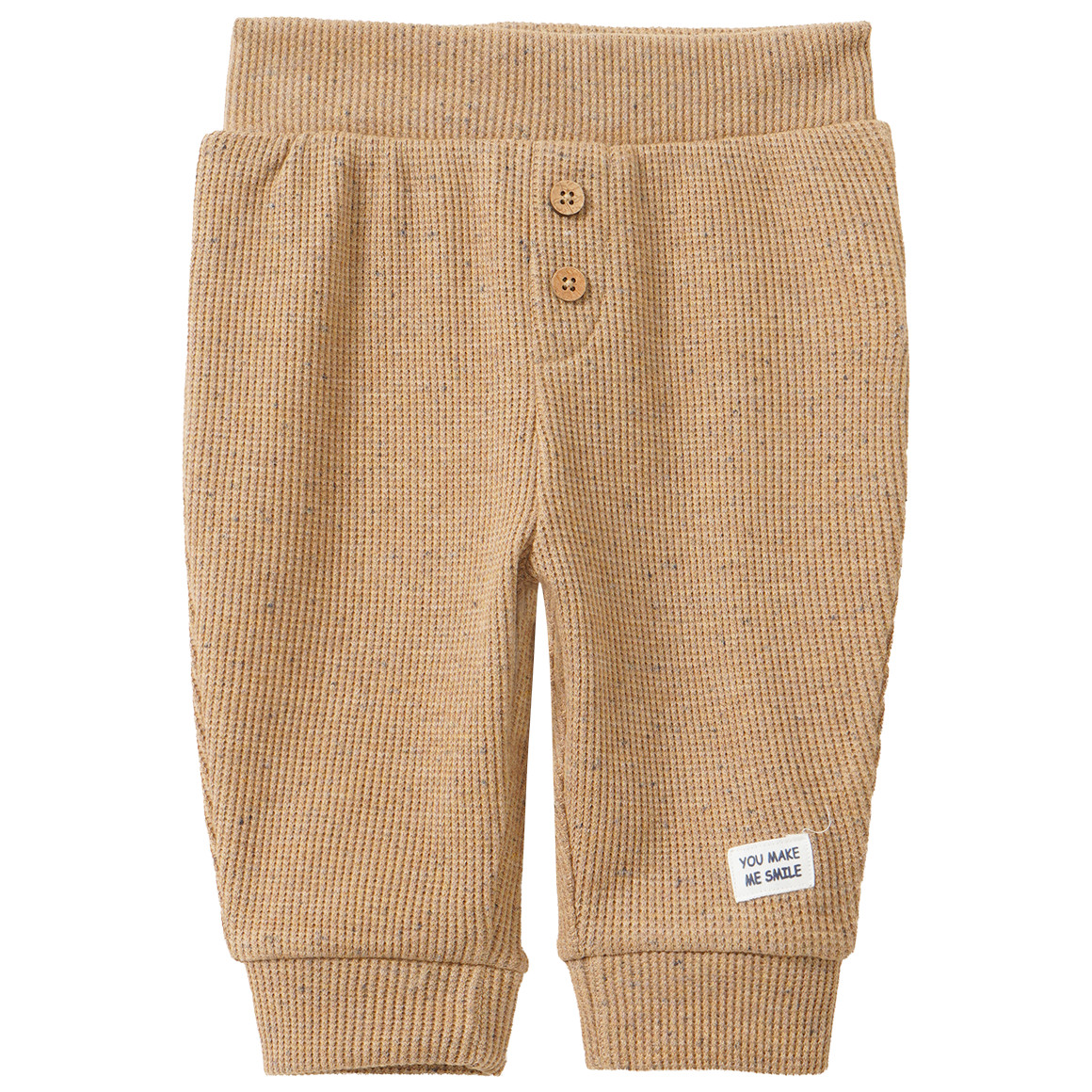 2 Newborn Jogginghosen mit Waffelstruktur