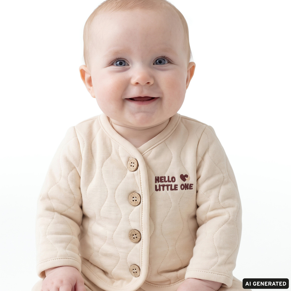 Newborn Jäckchen mit Bio-Baumwolle