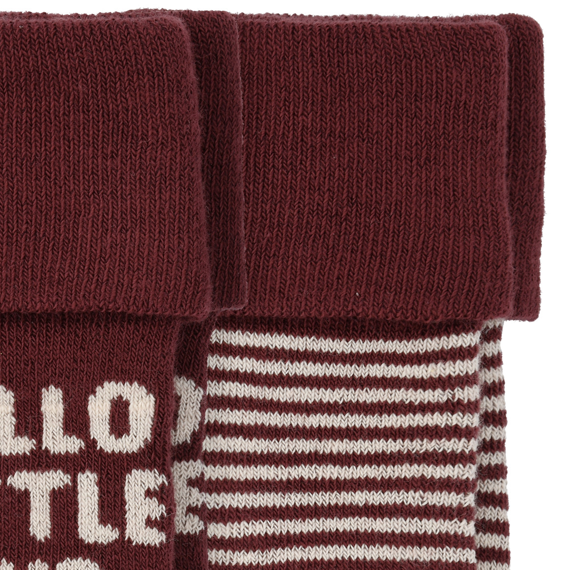 2 Paar Newborn Socken mit Umschlagbündchen