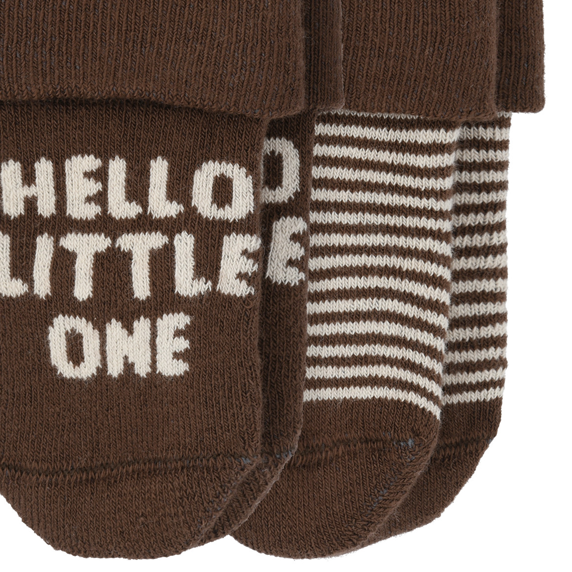 2 Paar Newborn Socken mit Umschlagbündchen