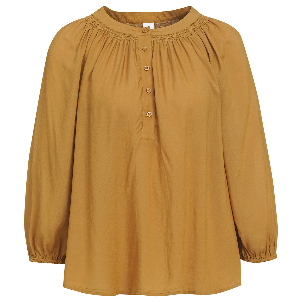 Damen Modal-Bluse mit Knopfleiste