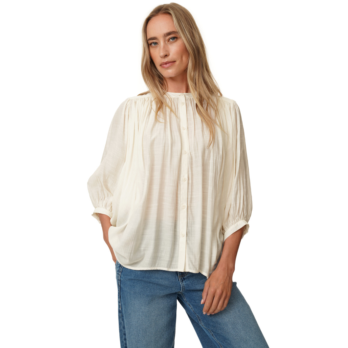 Damen Bluse aus Viskose-Mix