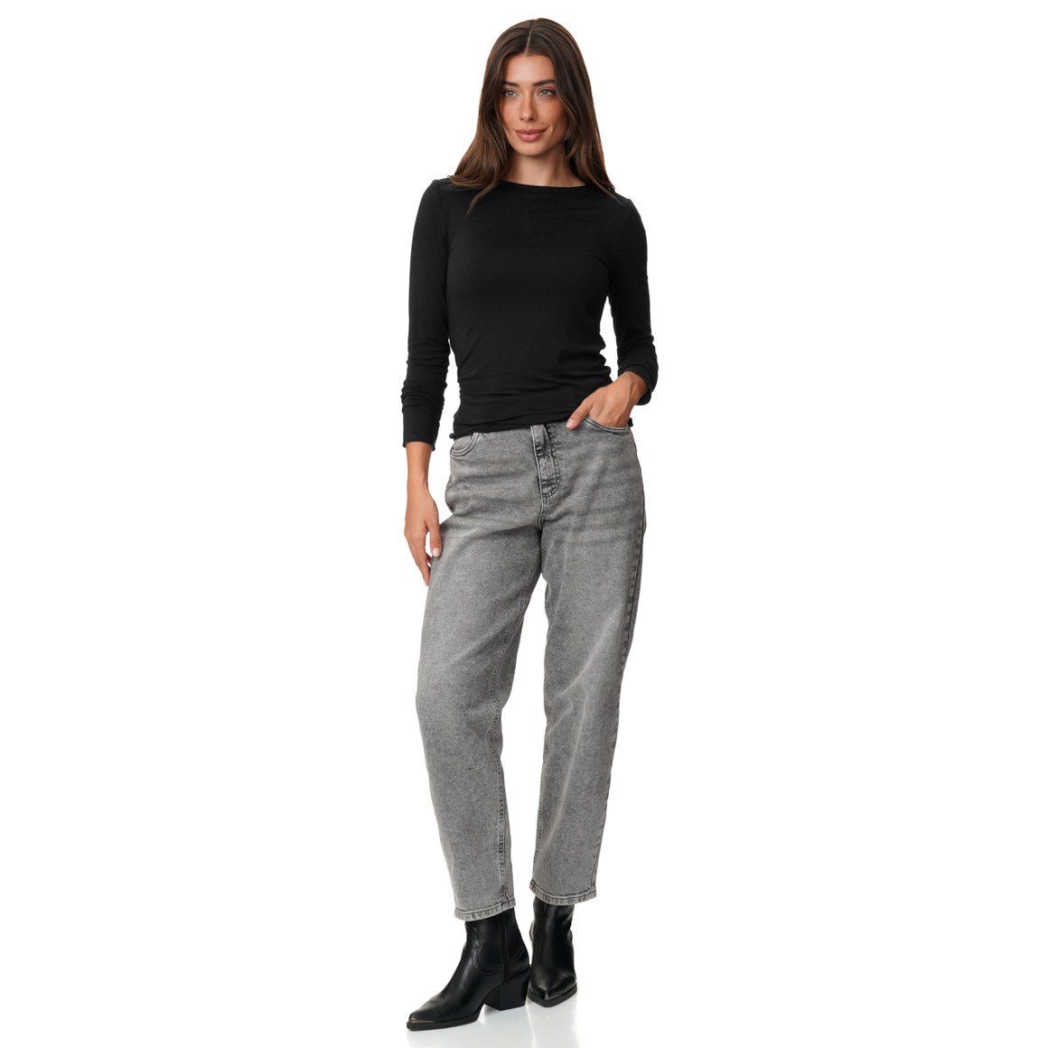 Damen Langarmshirt in weicher Qualität