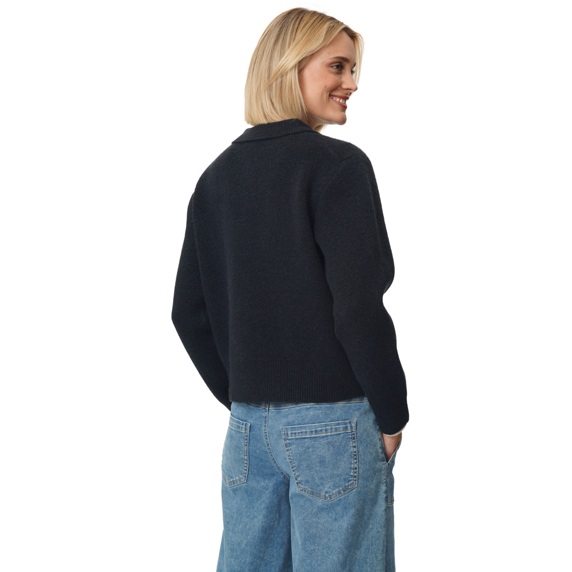 Damen Strickjacke mit Woll-Anteil