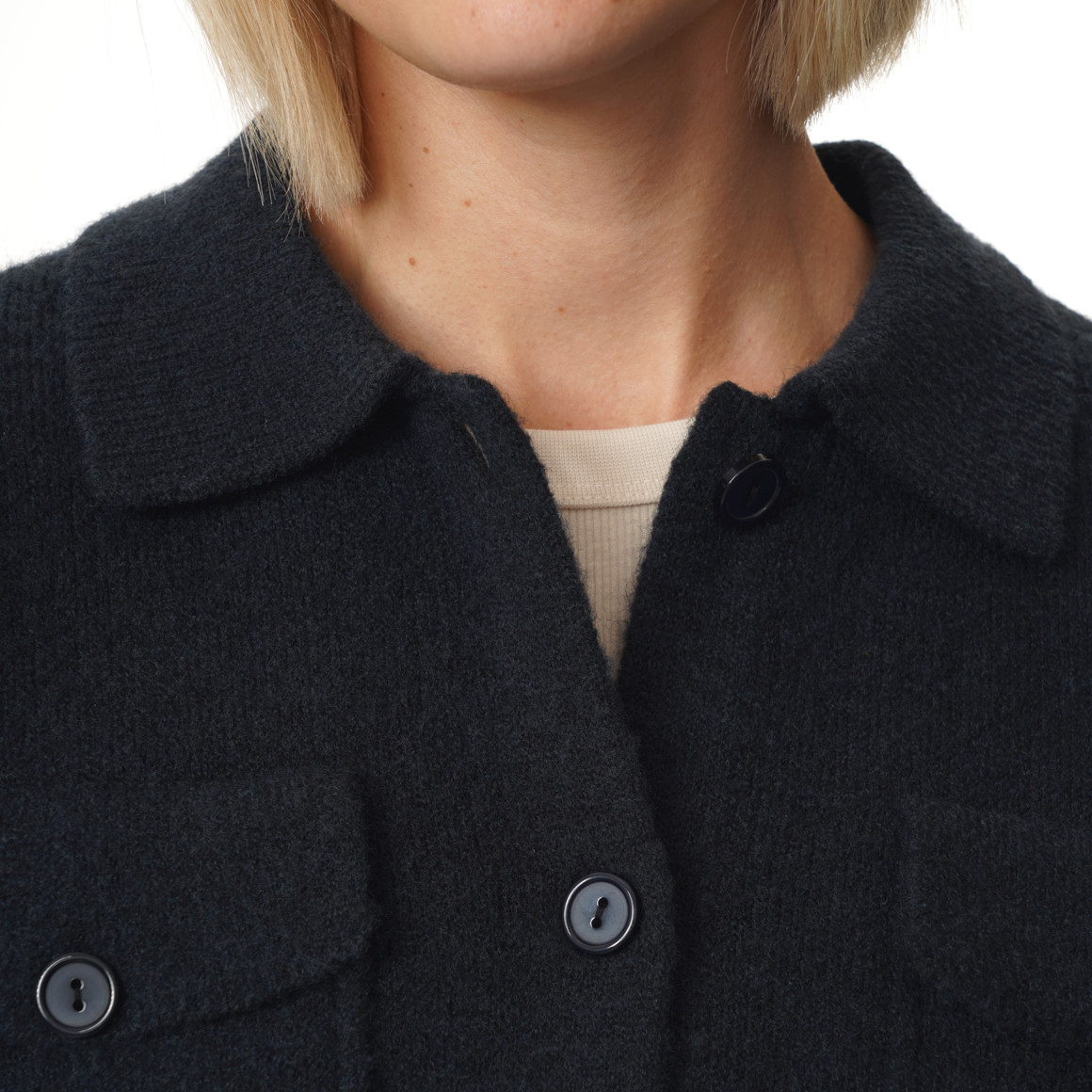 Damen Strickjacke mit Woll-Anteil