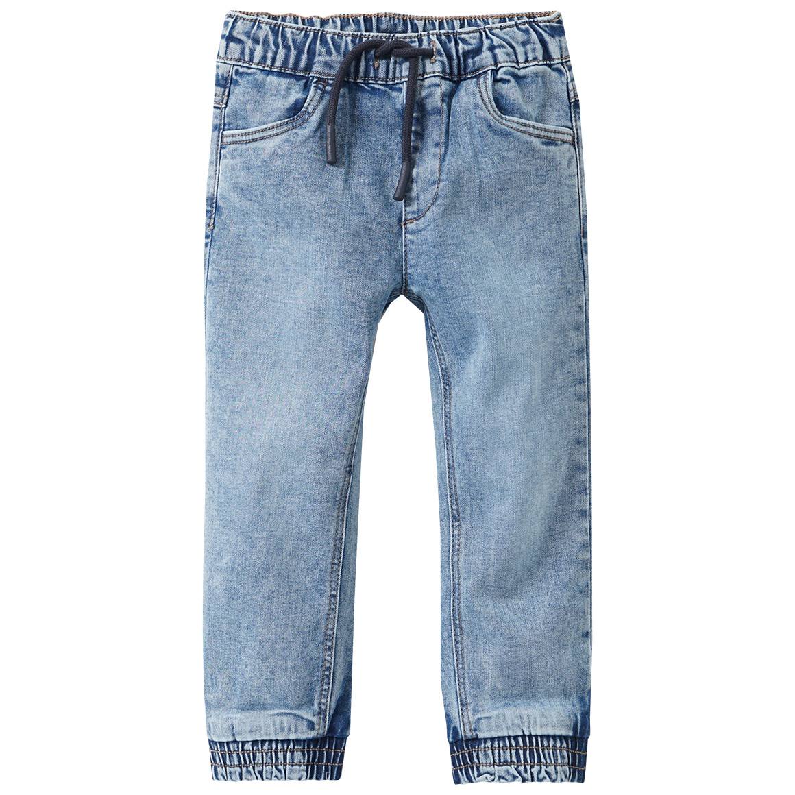 Baby Pull-on-Jeans mit Tunnelzug