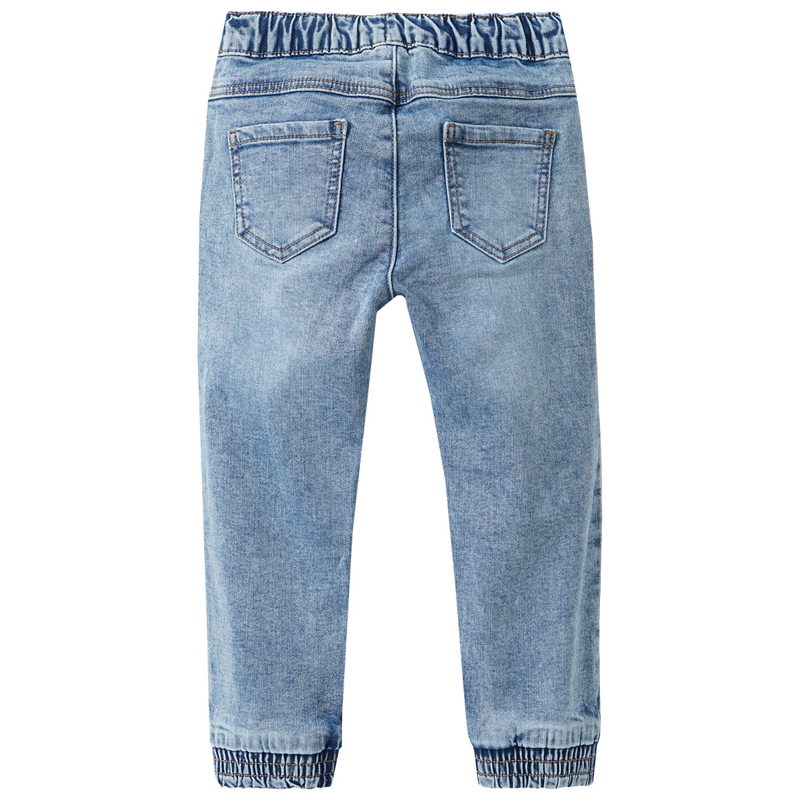 Baby Pull-on-Jeans mit Tunnelzug
