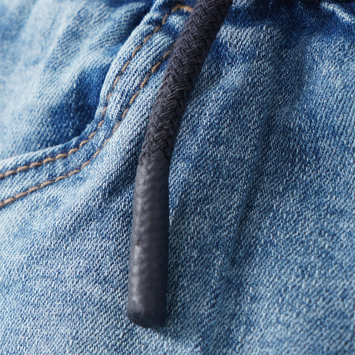 Baby Pull-on-Jeans mit Tunnelzug