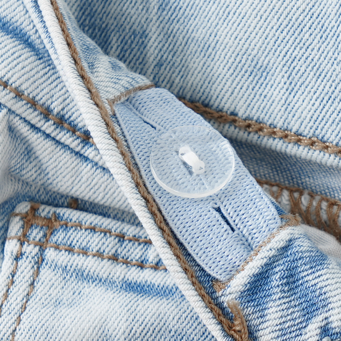 Mädchen Jeans mit Elastikbund