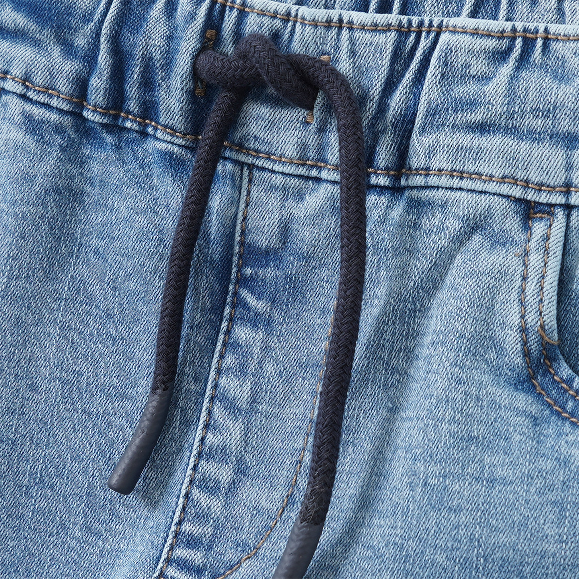 Jongensjeans met elastische tailleband