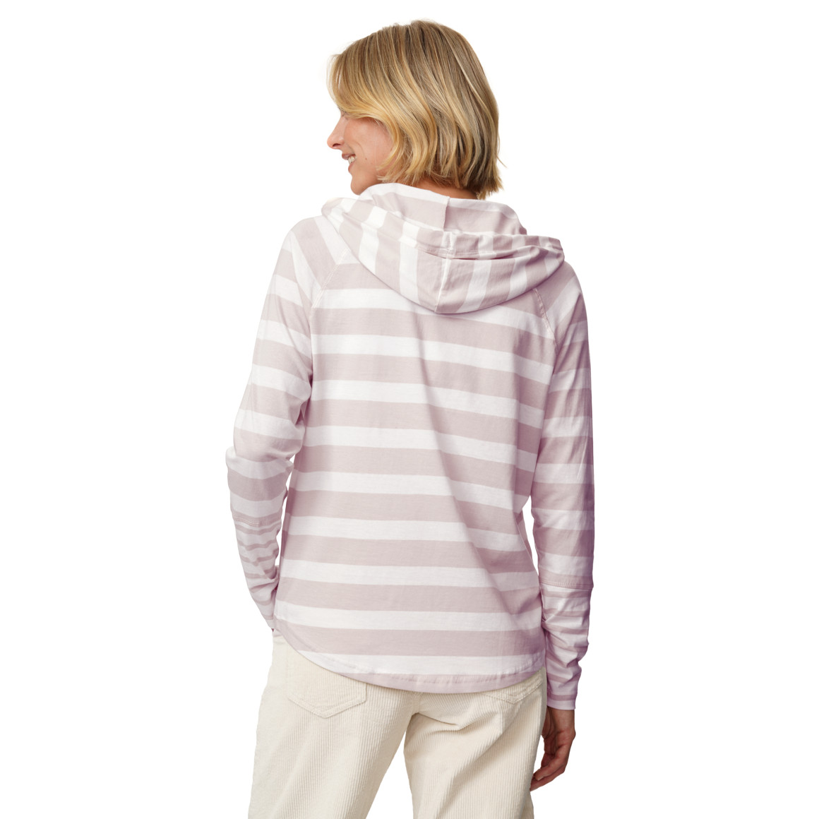 Damen Langarmshirt mit Kapuze