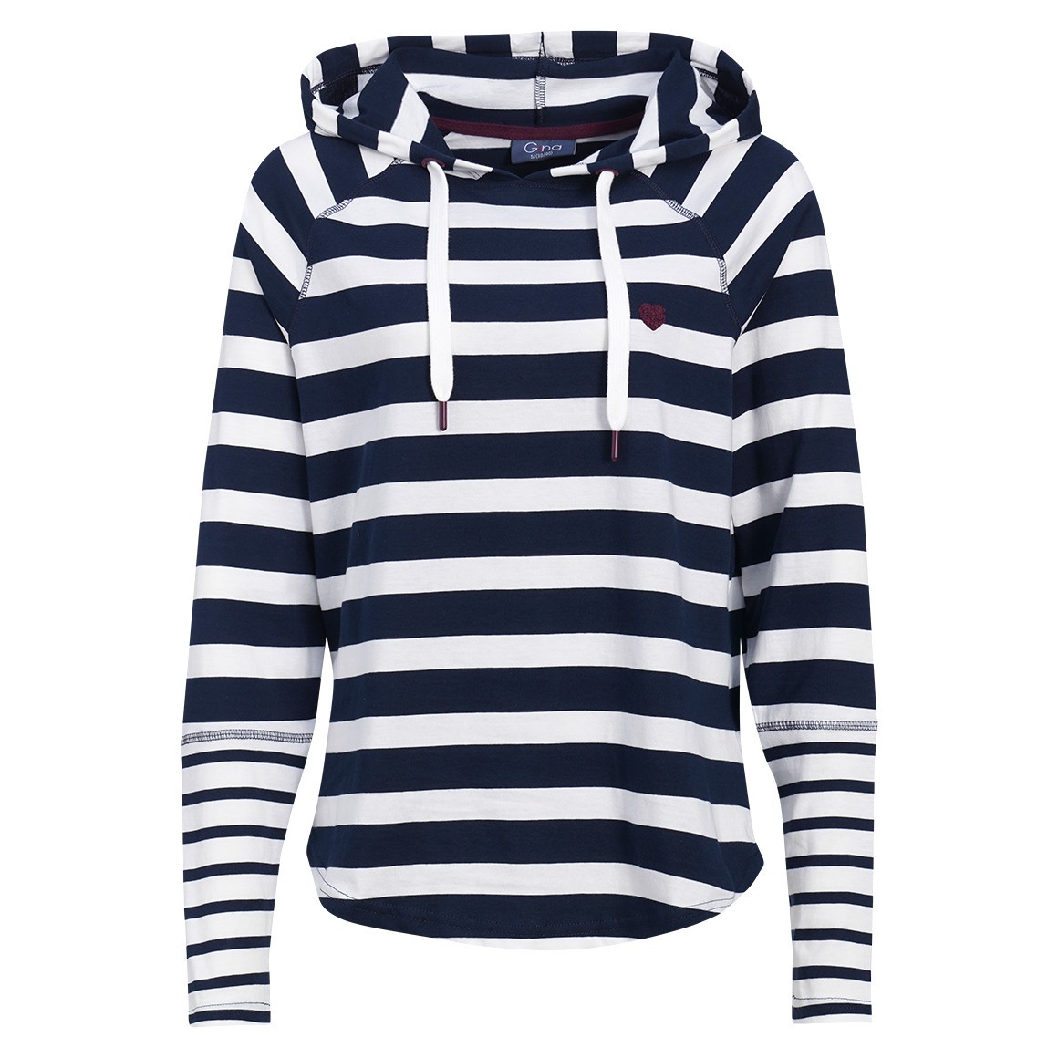 Damen Langarmshirt mit Kapuze