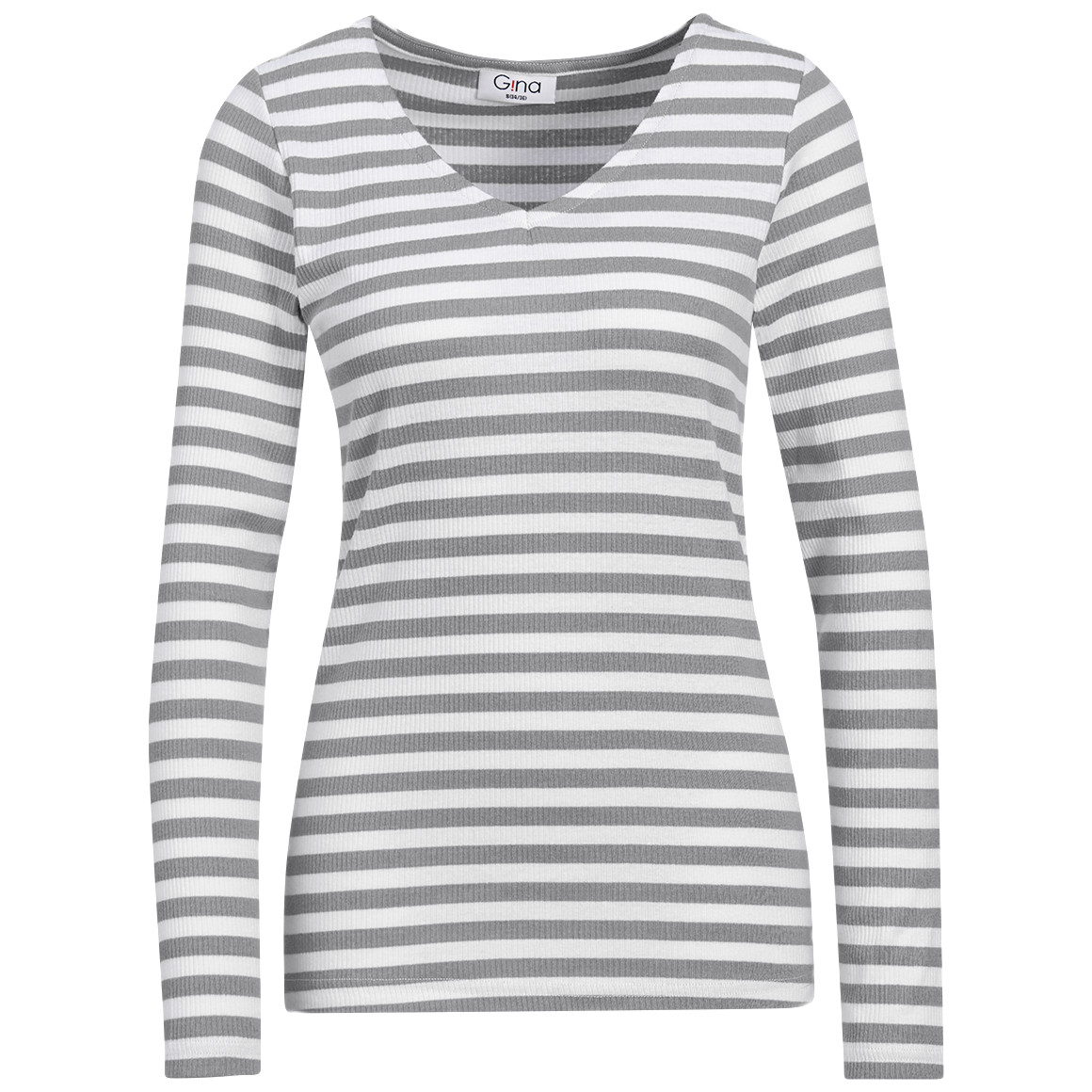 Damen Langarmshirt mit Modal und Baumwolle
