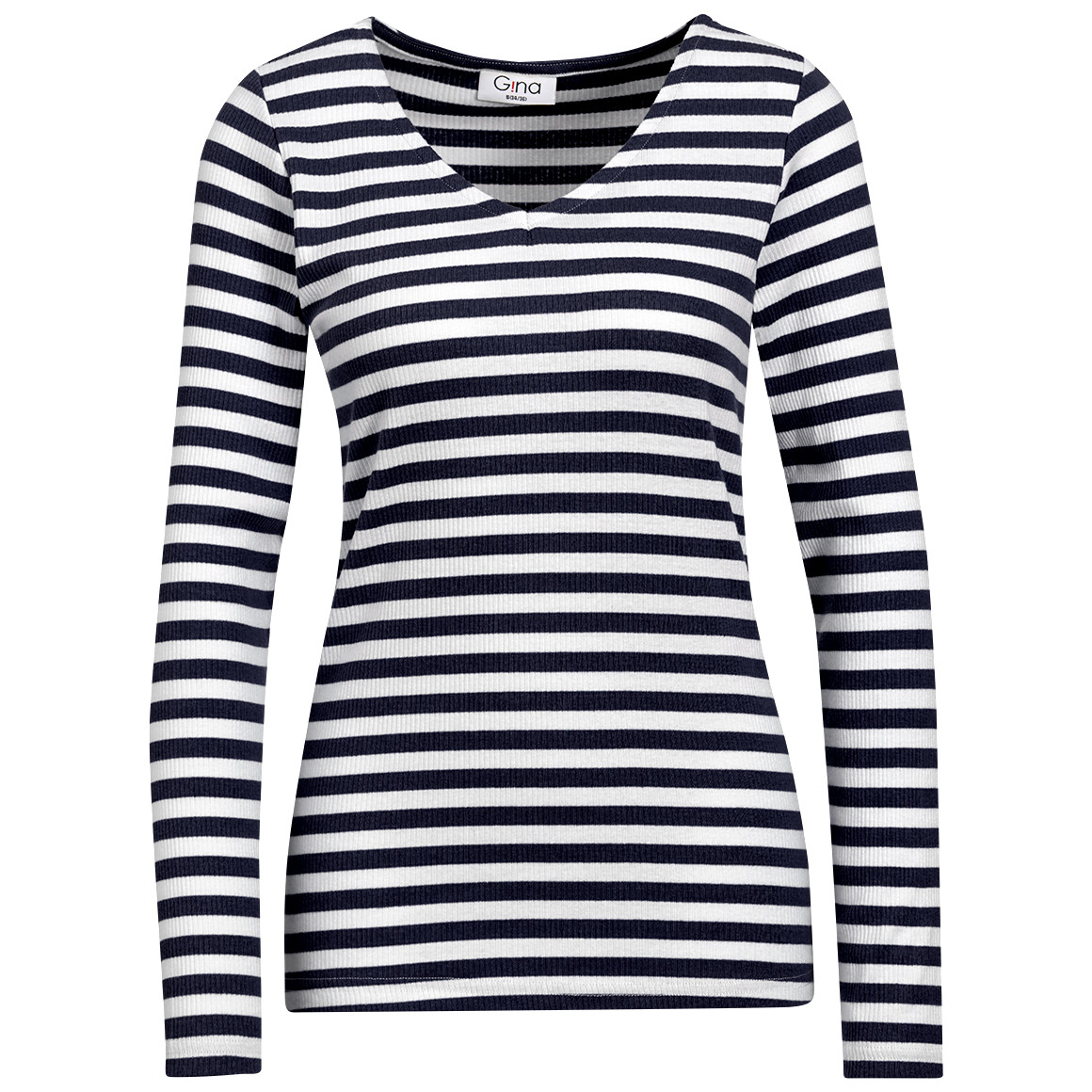 Damen Langarmshirt mit Modal und Baumwolle