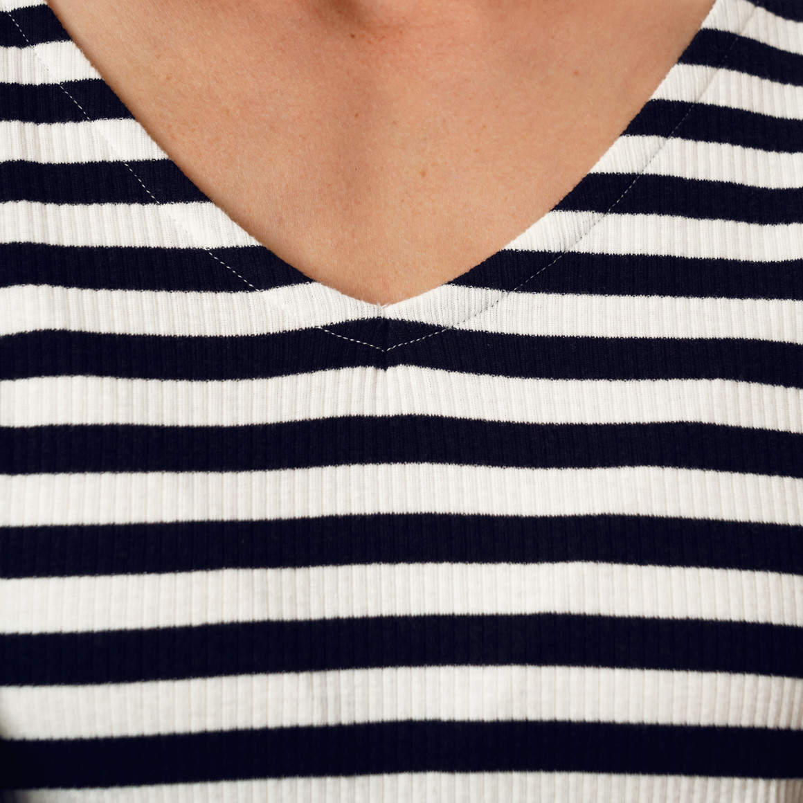 Damen Langarmshirt mit Modal und Baumwolle