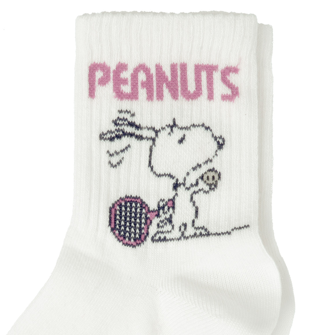 1 Paar Peanuts Socken mit Stickerei