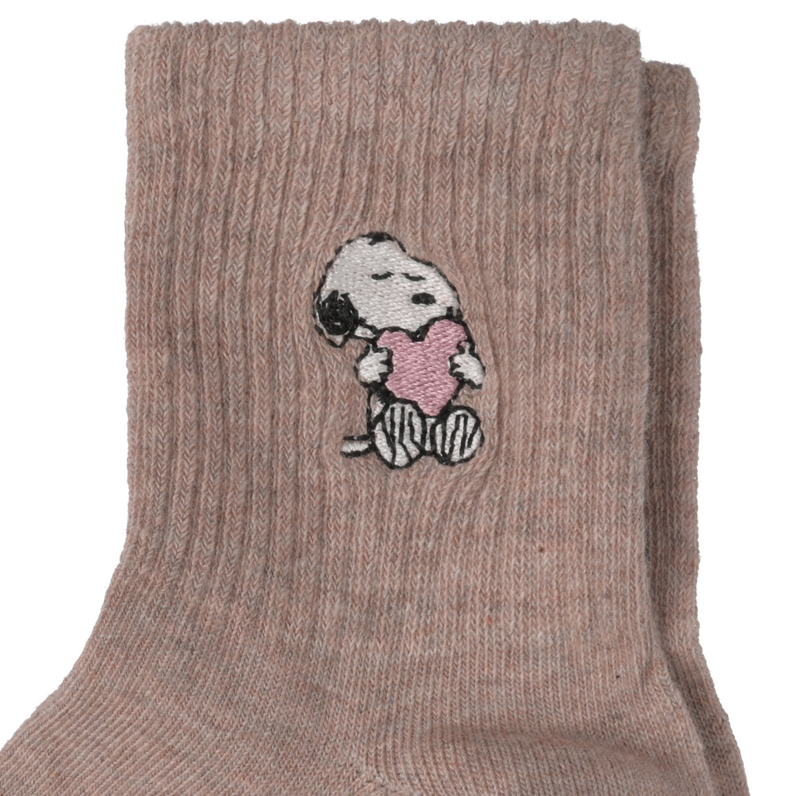 1 Paar Peanuts Socken mit Stickerei