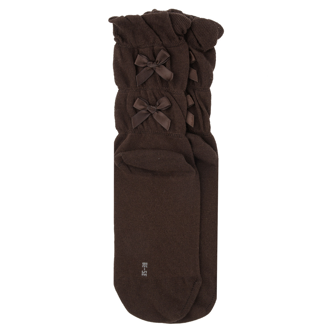 1 Paar Damen Socken mit Zierschleife