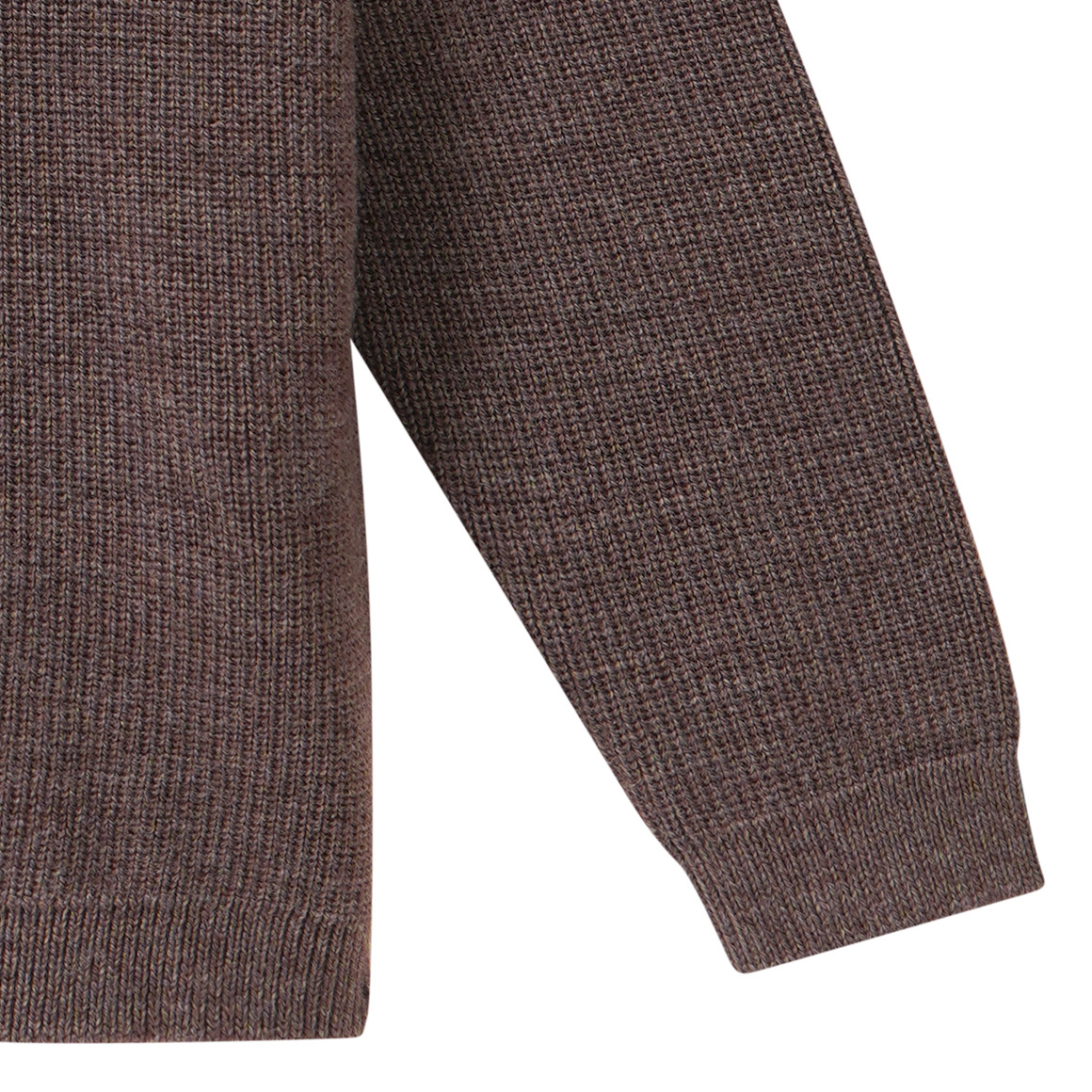 Baby Merino-Strickpullover unifarben