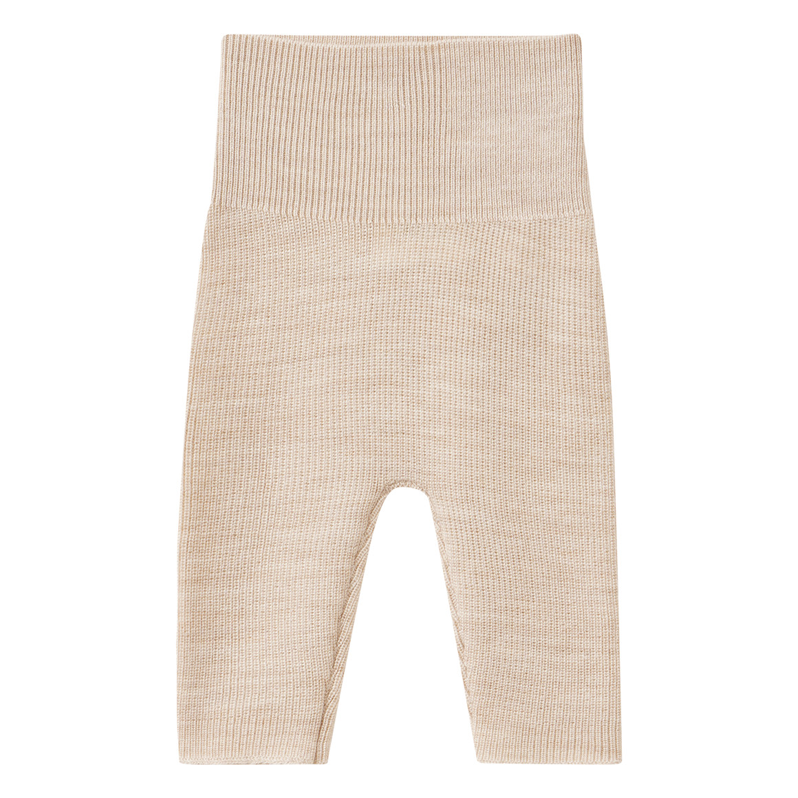 Newborn Merino-Strickhose unifarben