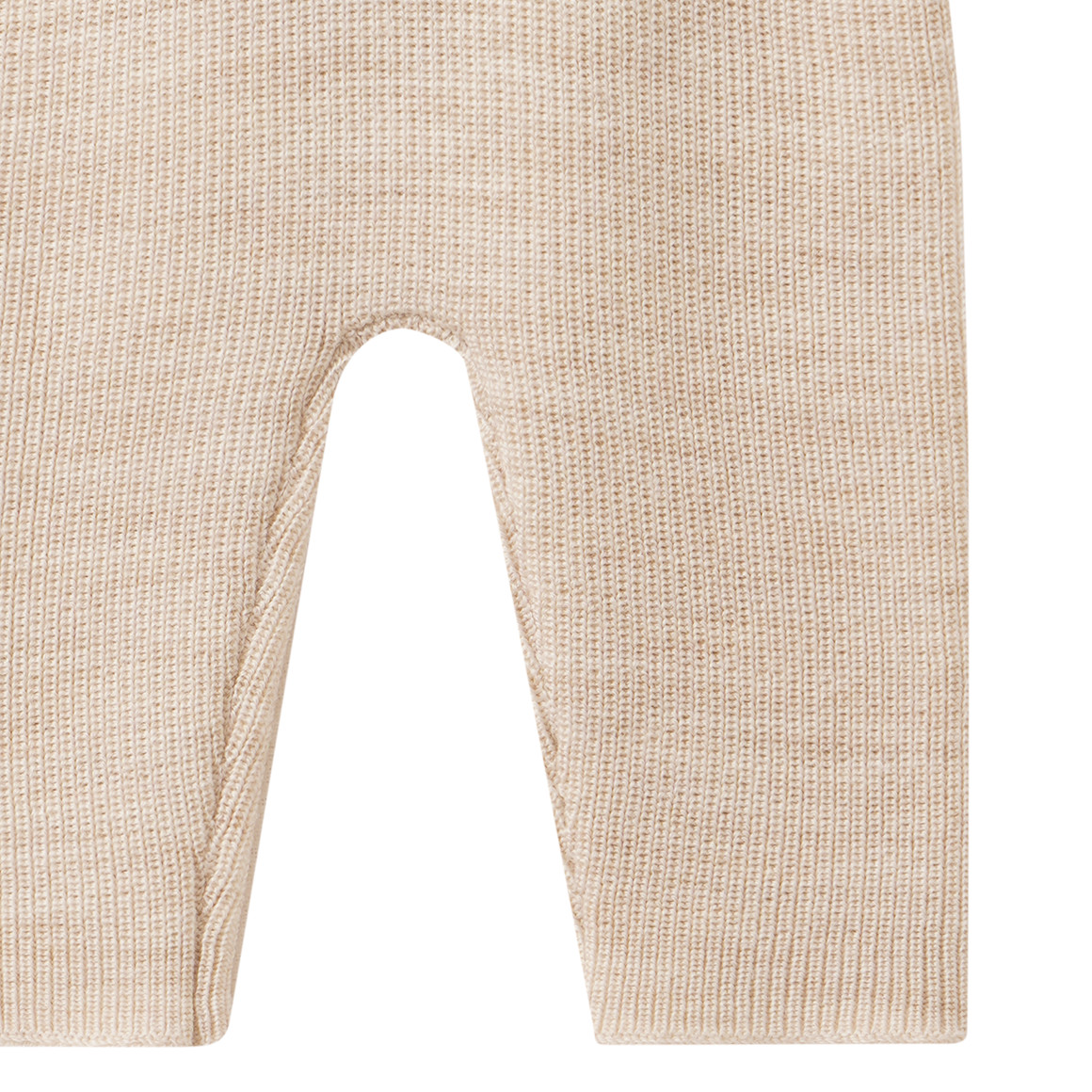 Newborn Merino-Strickhose unifarben