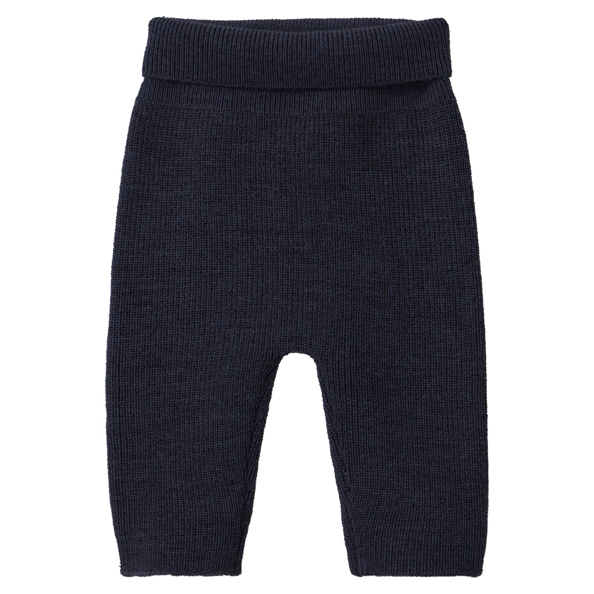 Newborn Merino-Strickhose unifarben