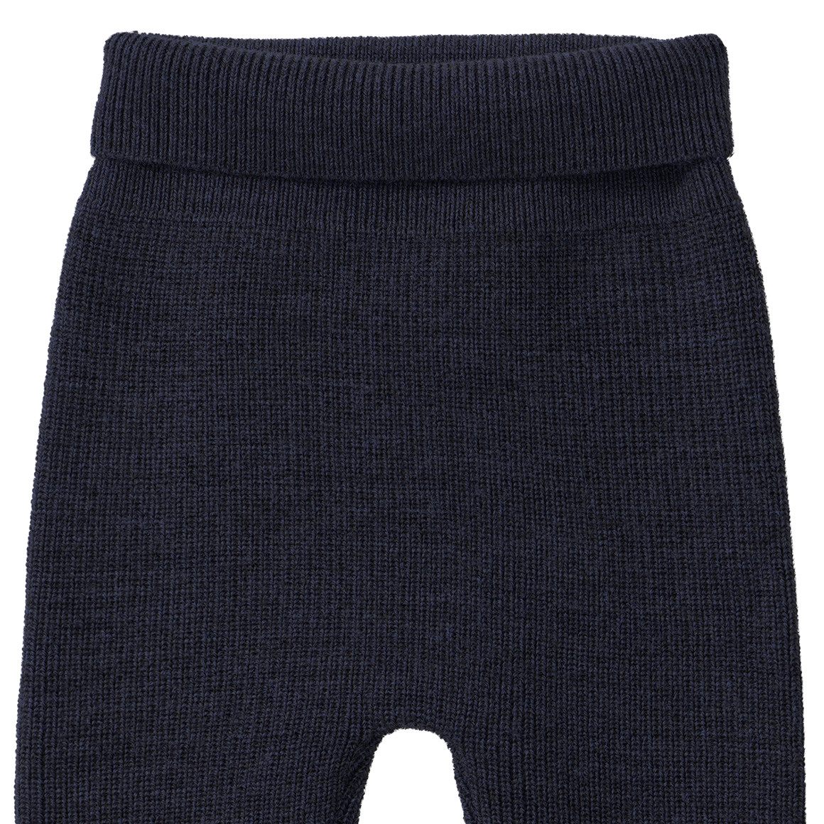 Newborn Merino-Strickhose unifarben