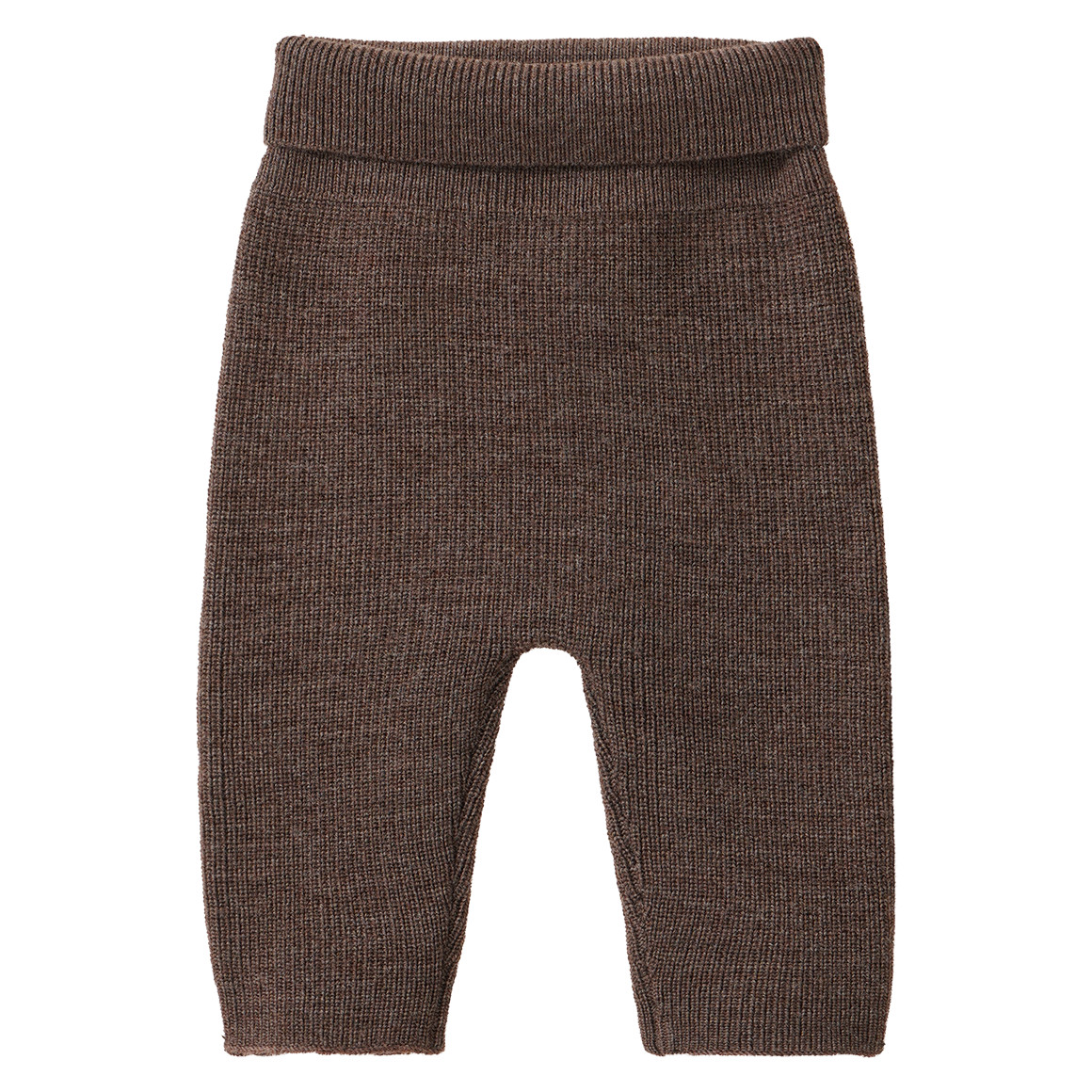 Newborn Merino-Strickhose unifarben