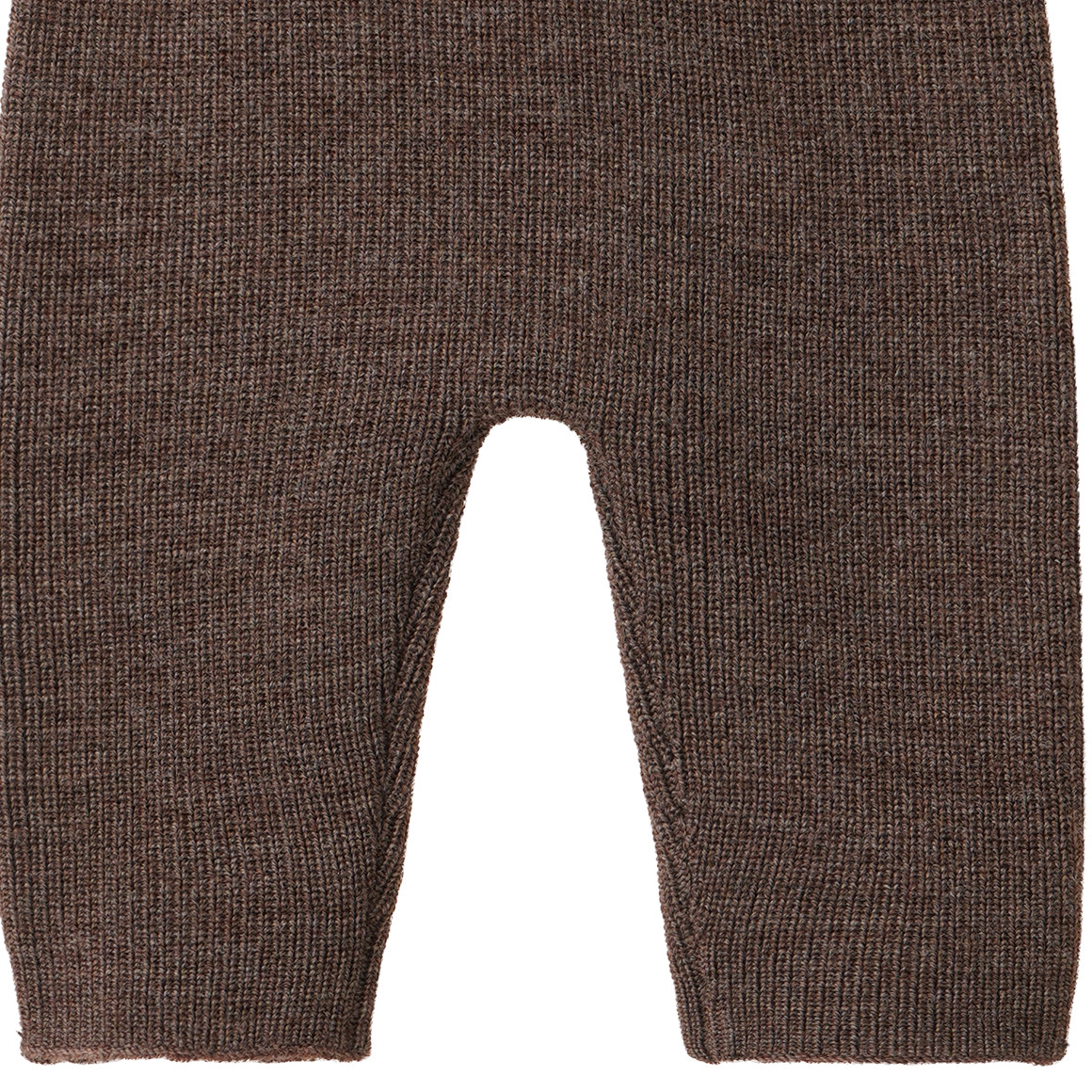 Newborn Merino-Strickhose unifarben