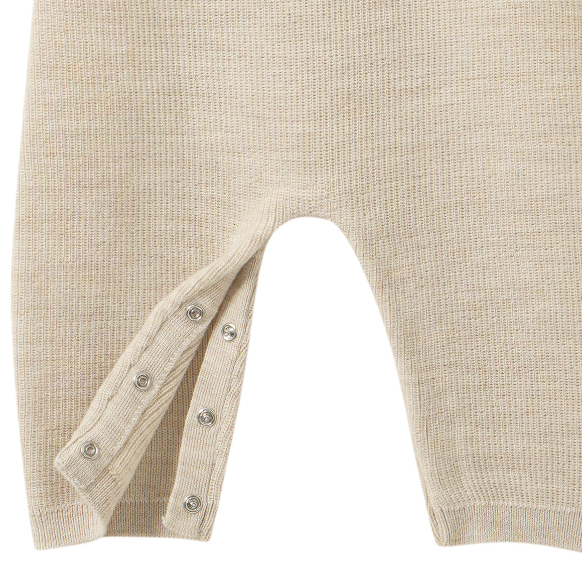 Newborn Merino-Overall unifarben