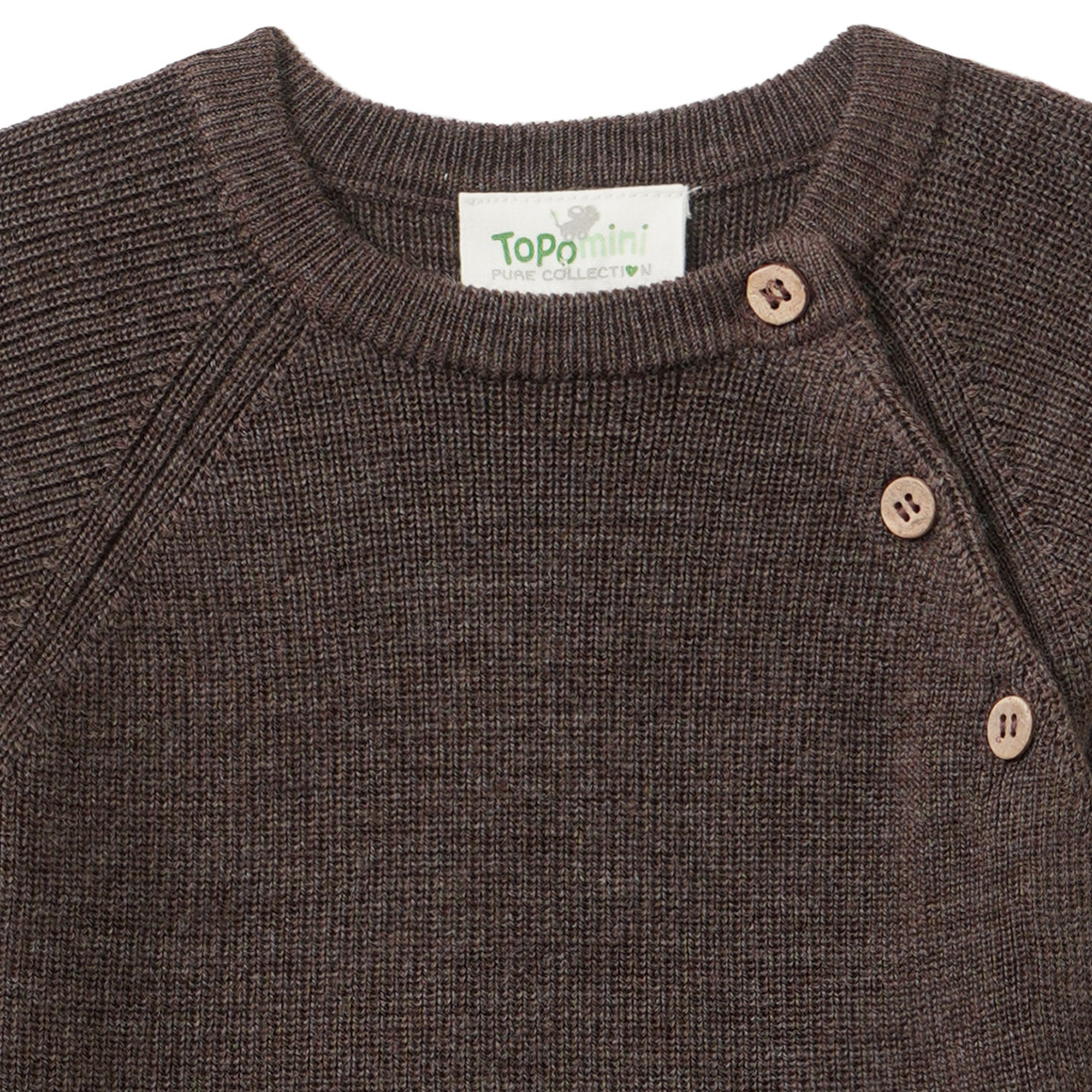 Newborn Merino-Overall unifarben