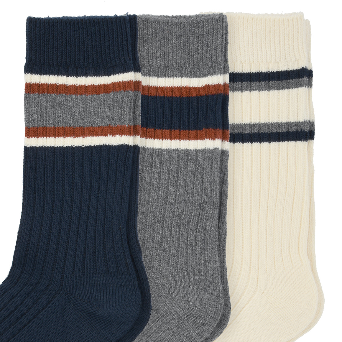 3 Paar Herren Stricksocken im Set