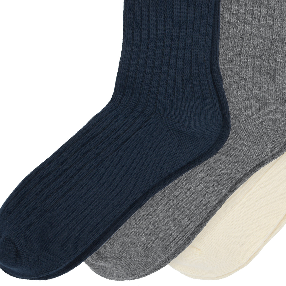 3 Paar Herren Stricksocken im Set