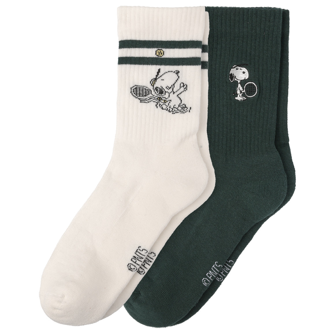 2 Paar Peanuts Socken im Set