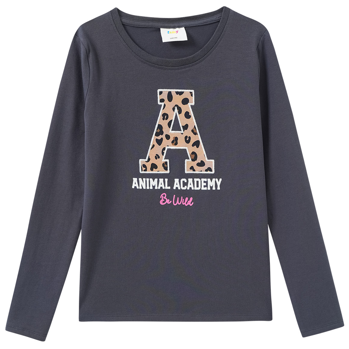 2 Mädchen Langarmshirts im Set