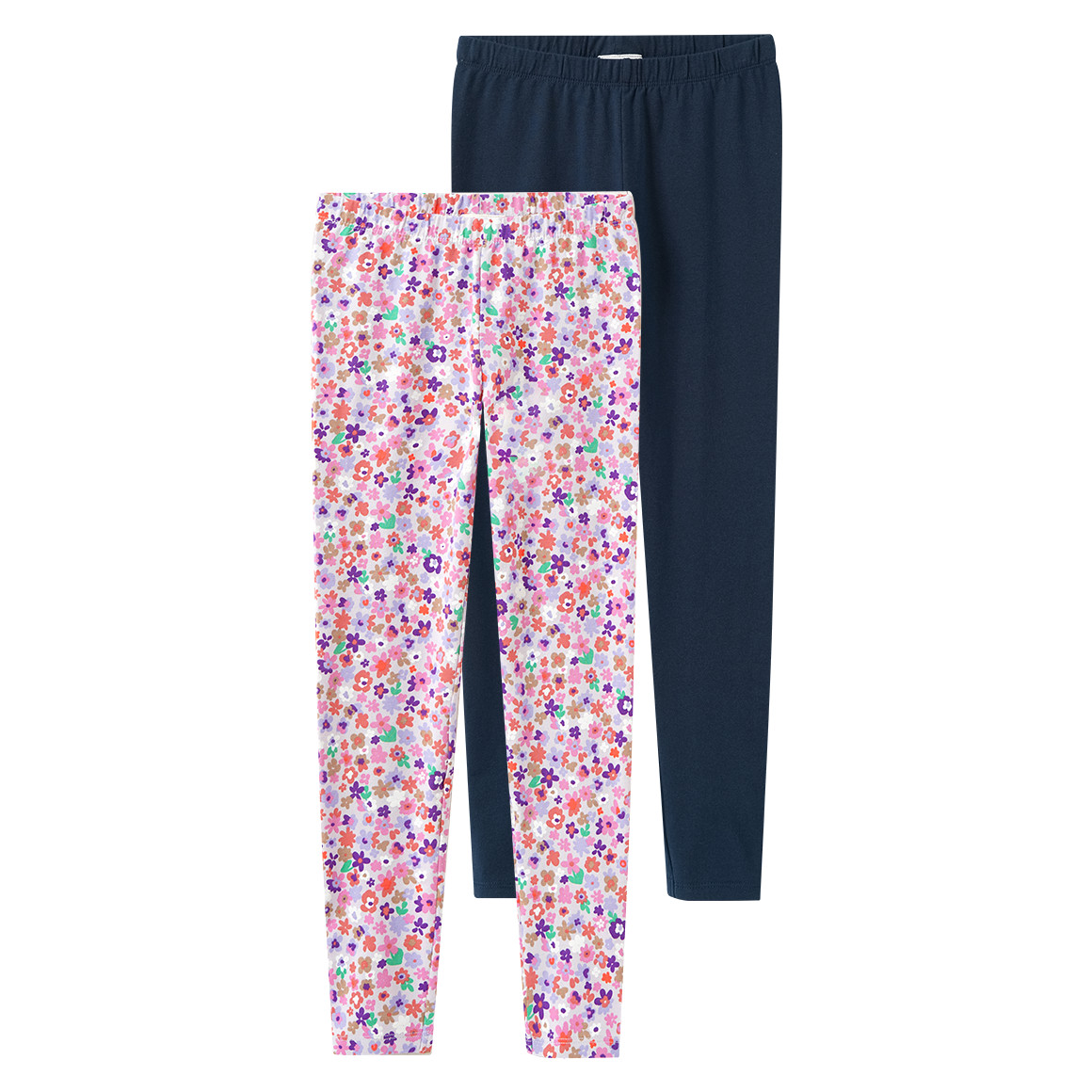 2 Mädchen Leggings im Set