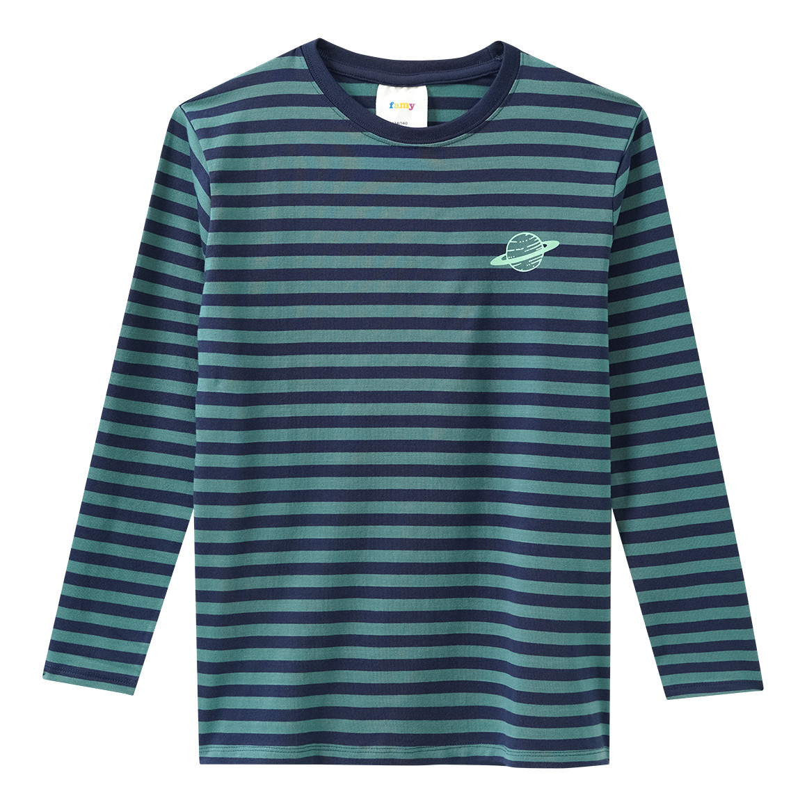 2 Jungen Langarmshirts mit Print