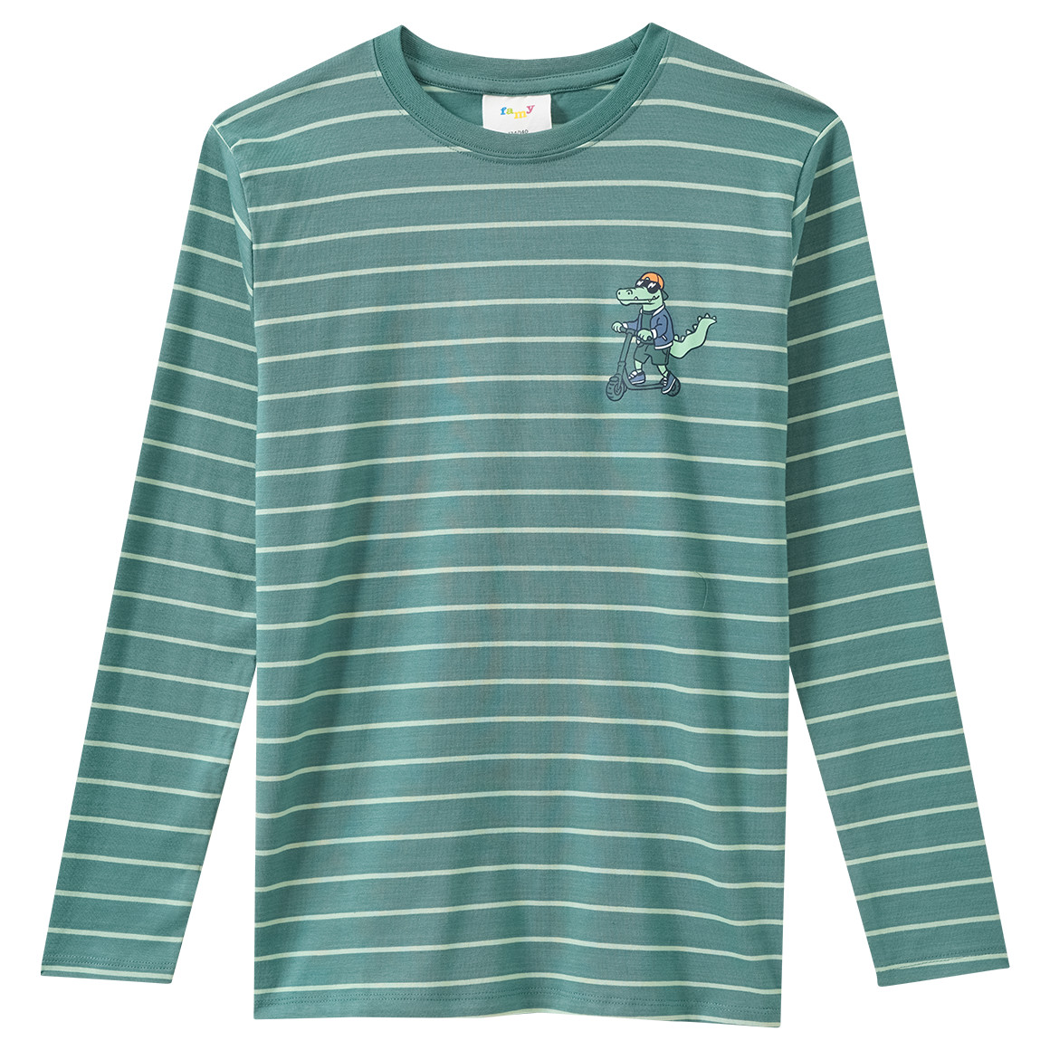 2 Jungen Langarmshirts mit Print