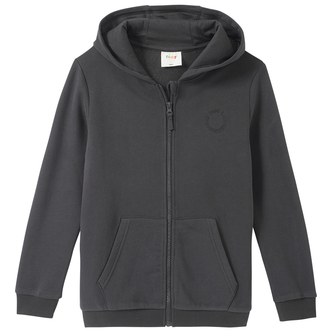 Jungen Sweatjacke im Basic-Look
