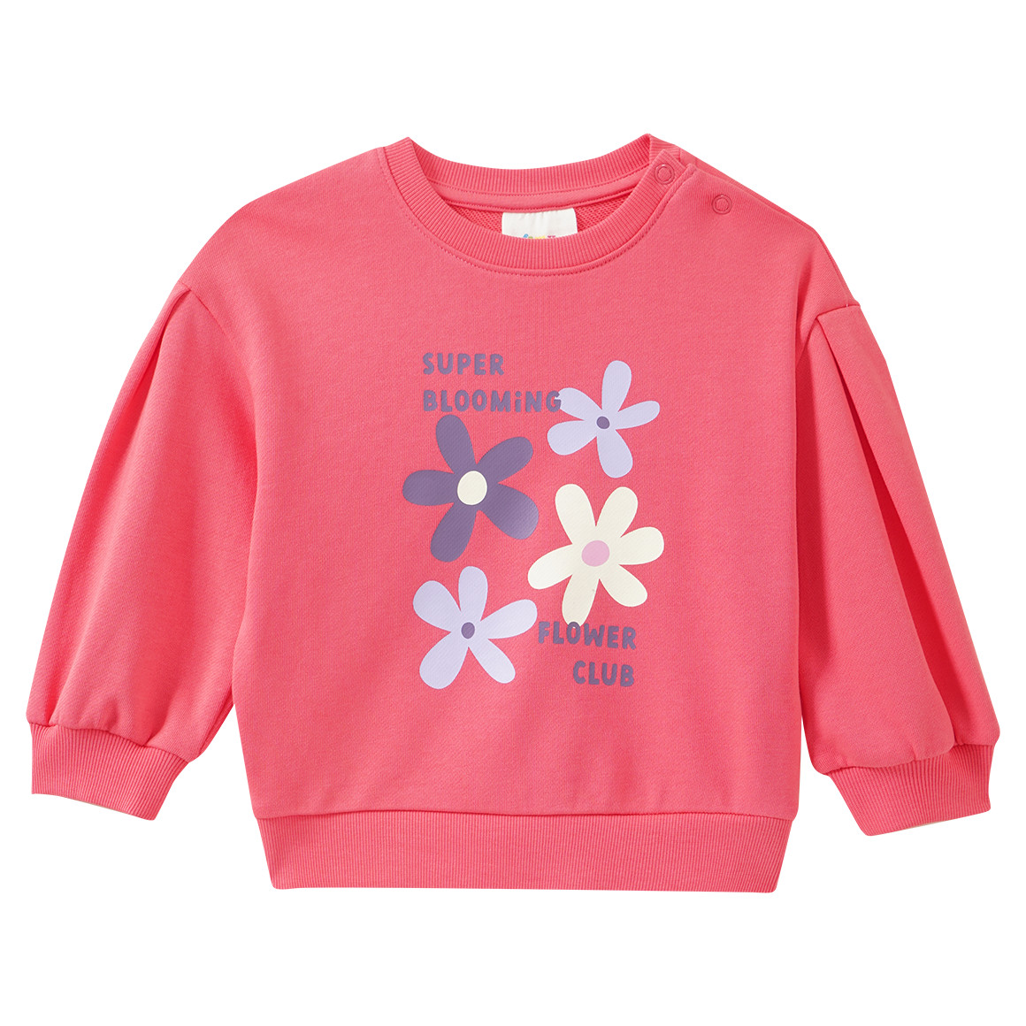 Baby Sweatshirt mit Blumen-Print