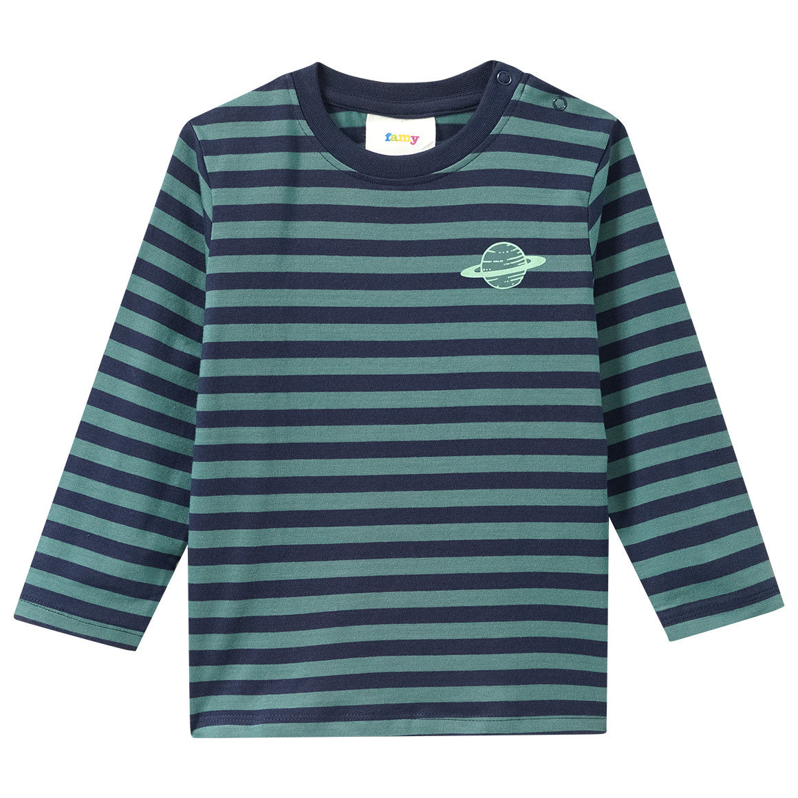 2 Baby Langarmshirts mit Print