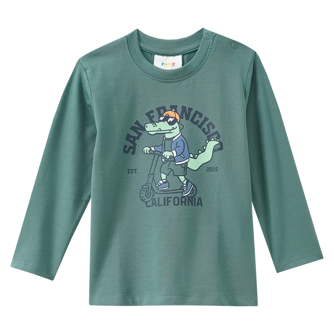 2 Baby Langarmshirts mit Print