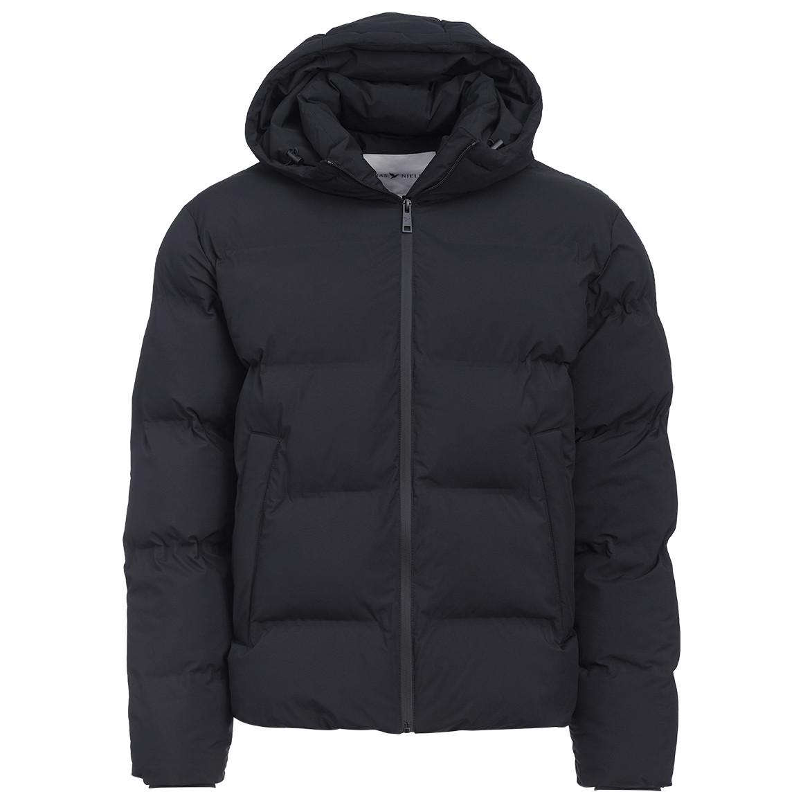 Heren pufferjas in effen kleur
