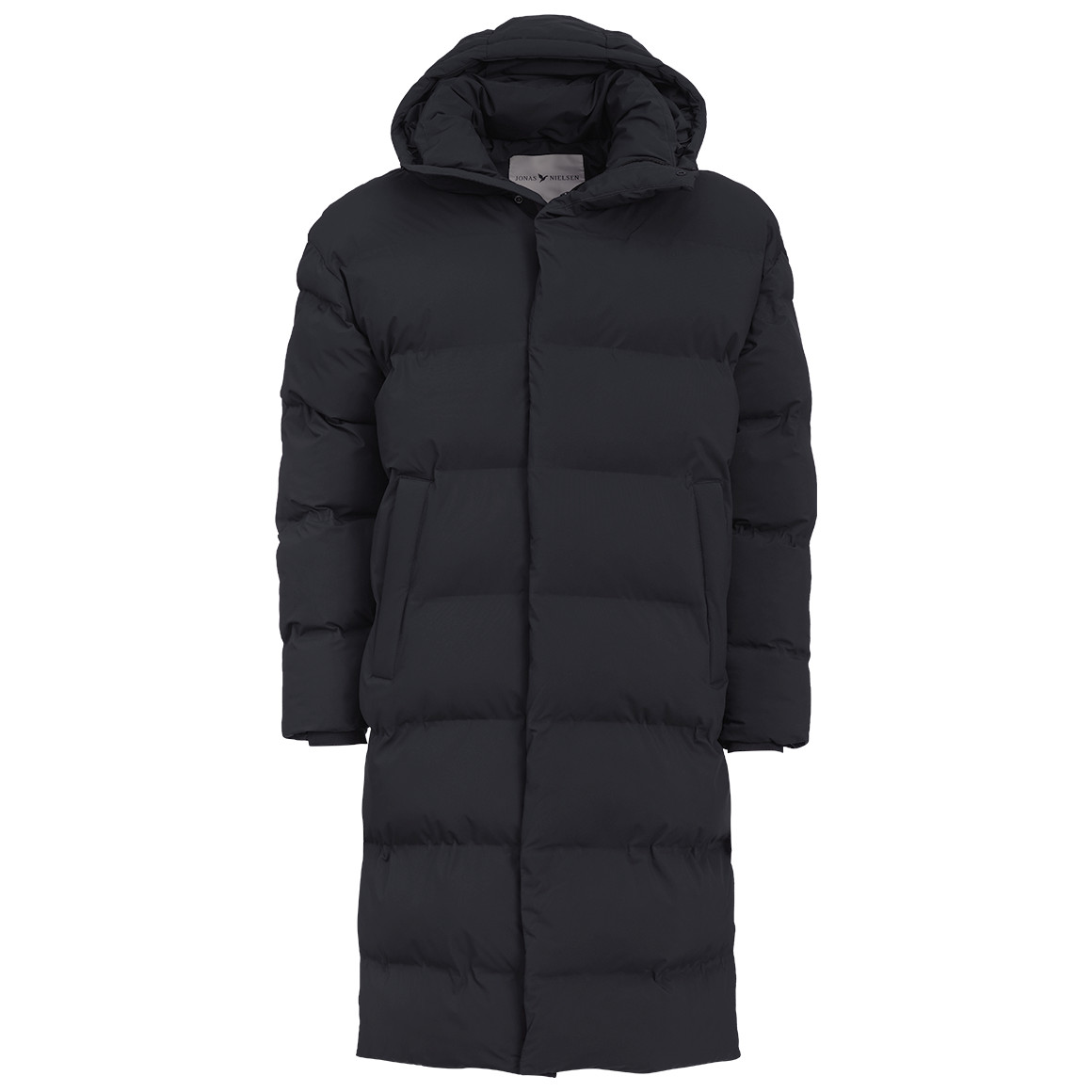 Heren puffermantel met capuchon
